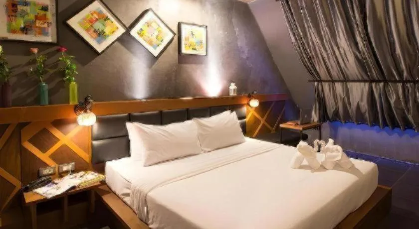 Bed in B2 Bangkok Srinakharin Boutique & Budget Hotel