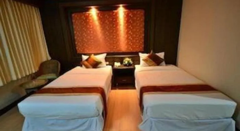 Bed in Piyaporn Pavilion Hotel