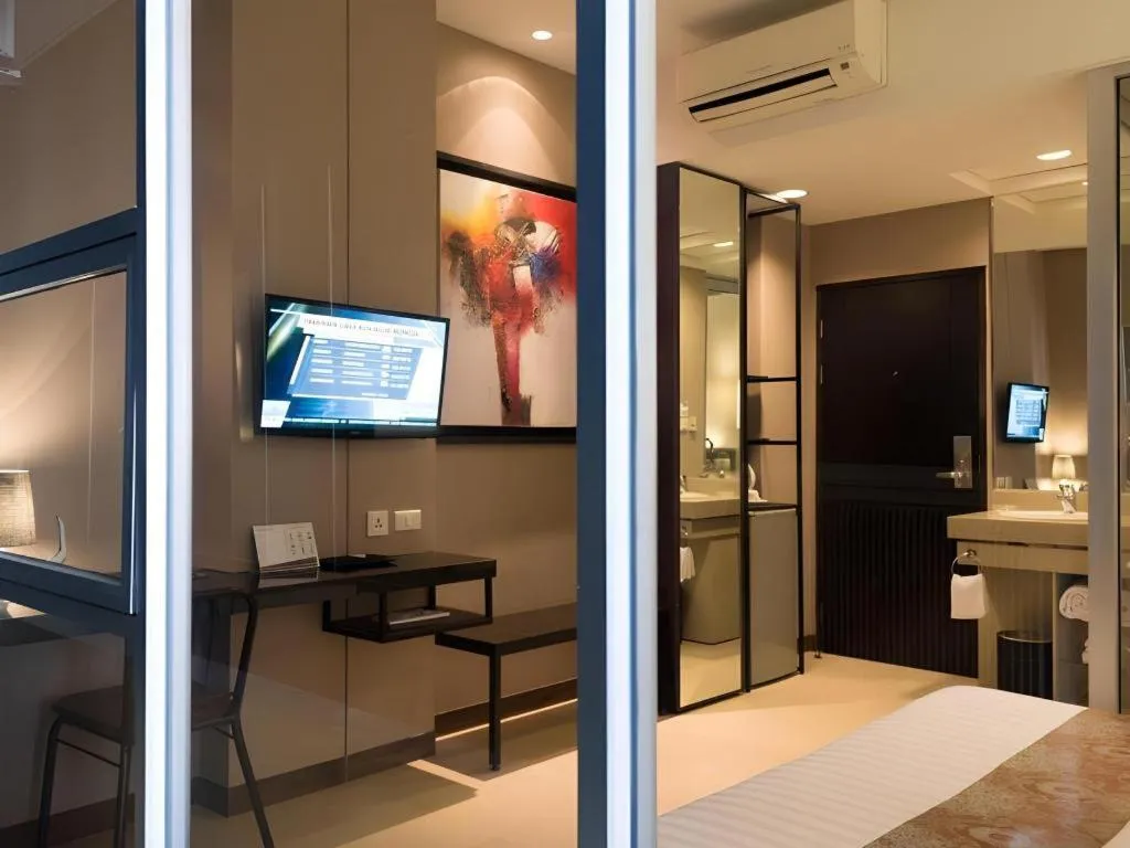 Bed in Gajahmada Avara Boutique Hotel