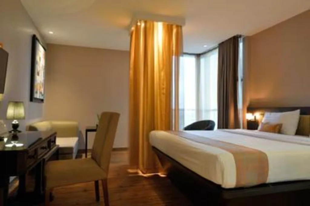 Bed in Gajahmada Avara Boutique Hotel