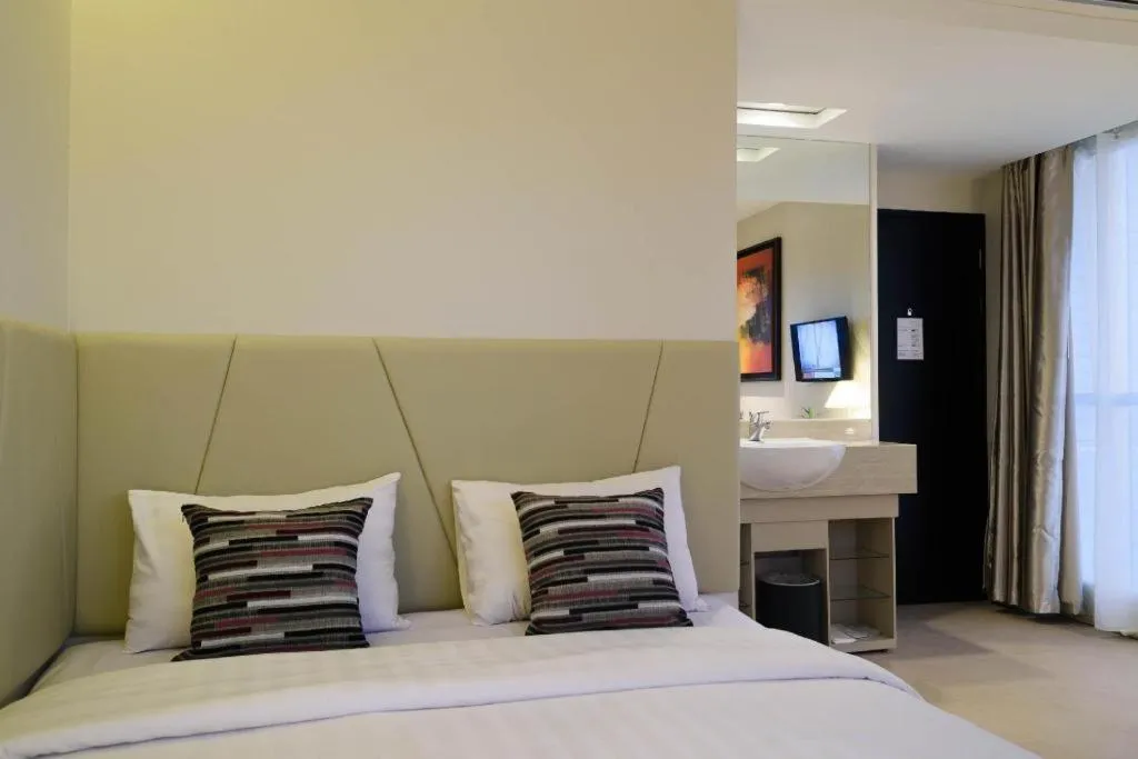 Bed in Gajahmada Avara Boutique Hotel