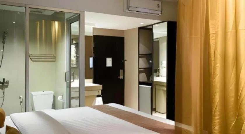 Bed in Gajahmada Avara Boutique Hotel