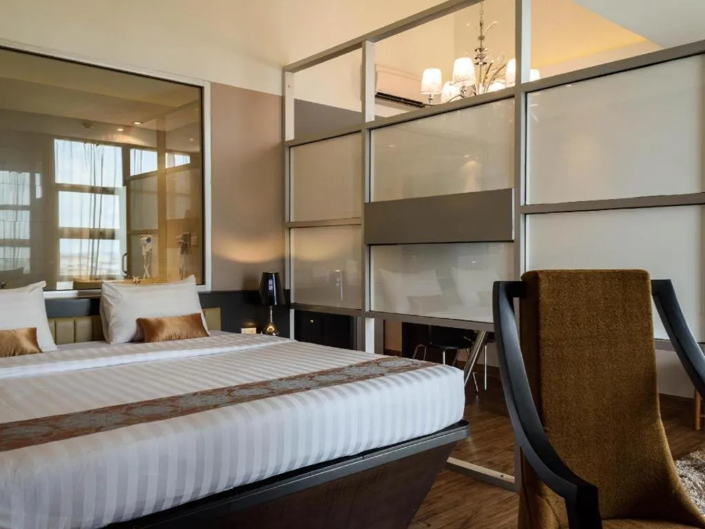 Bed in Gajahmada Avara Boutique Hotel