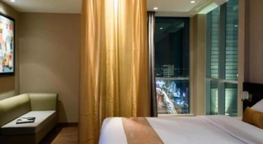 Bed in Gajahmada Avara Boutique Hotel