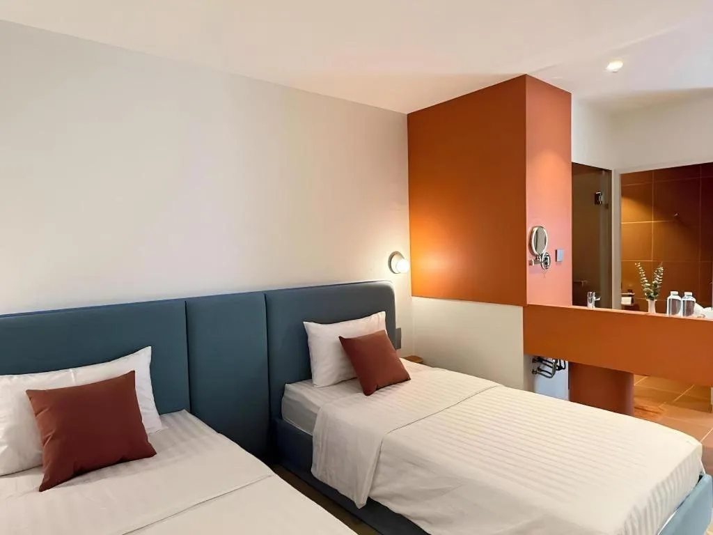 Bed in 777Bliss Hometel