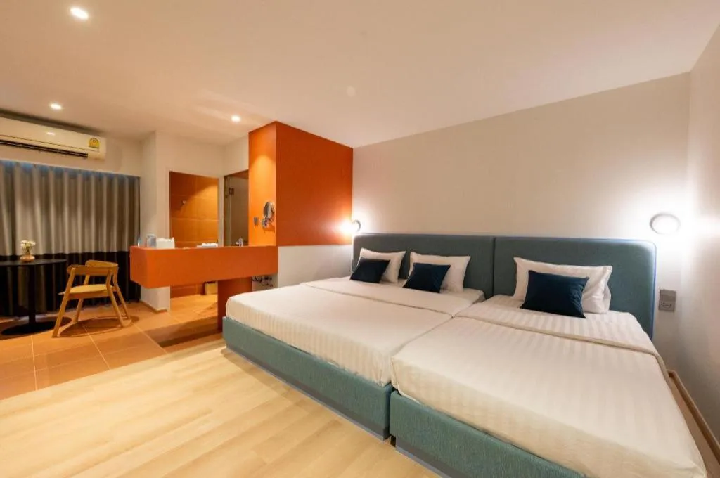 Bed in 777Bliss Hometel