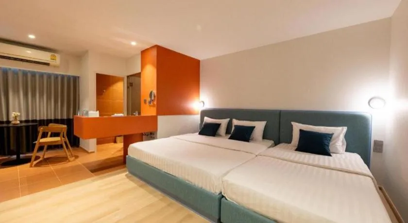 Bed in 777Bliss Hometel