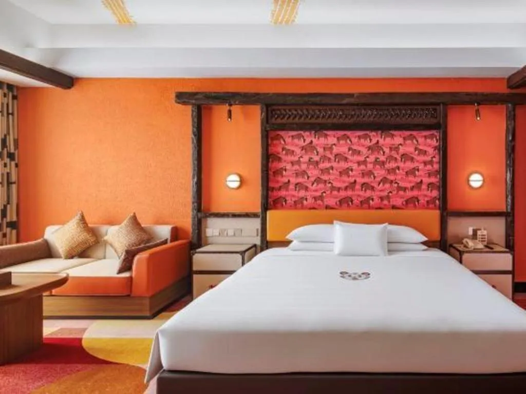 Bed in Chimelong Hotel