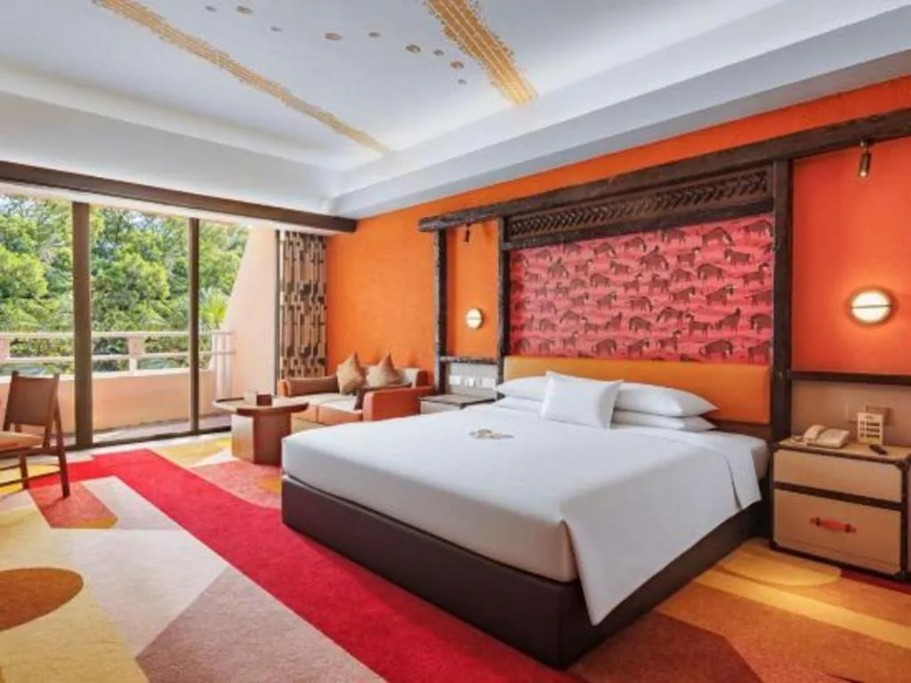 Bed in Chimelong Hotel