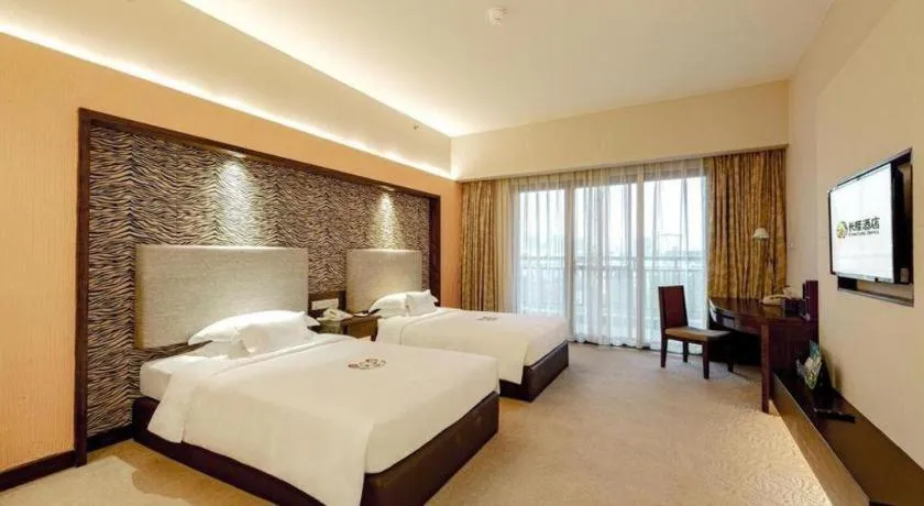 Bed in Chimelong Hotel