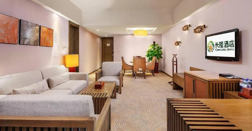 Bed in Chimelong Hotel