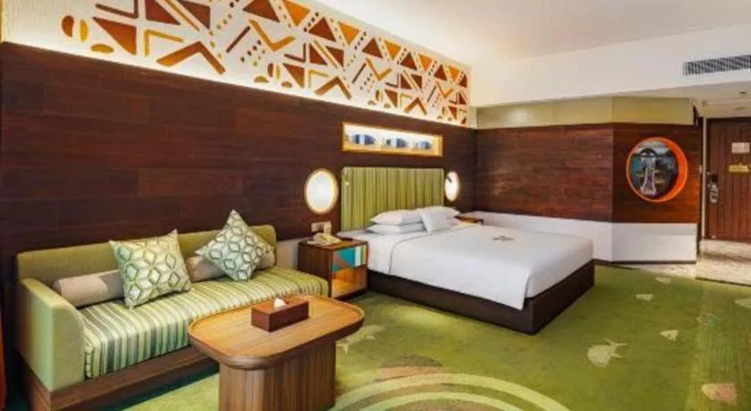 Bed in Chimelong Hotel