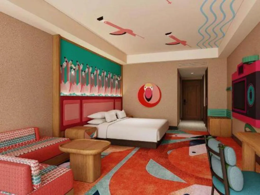 Bed in Chimelong Hotel