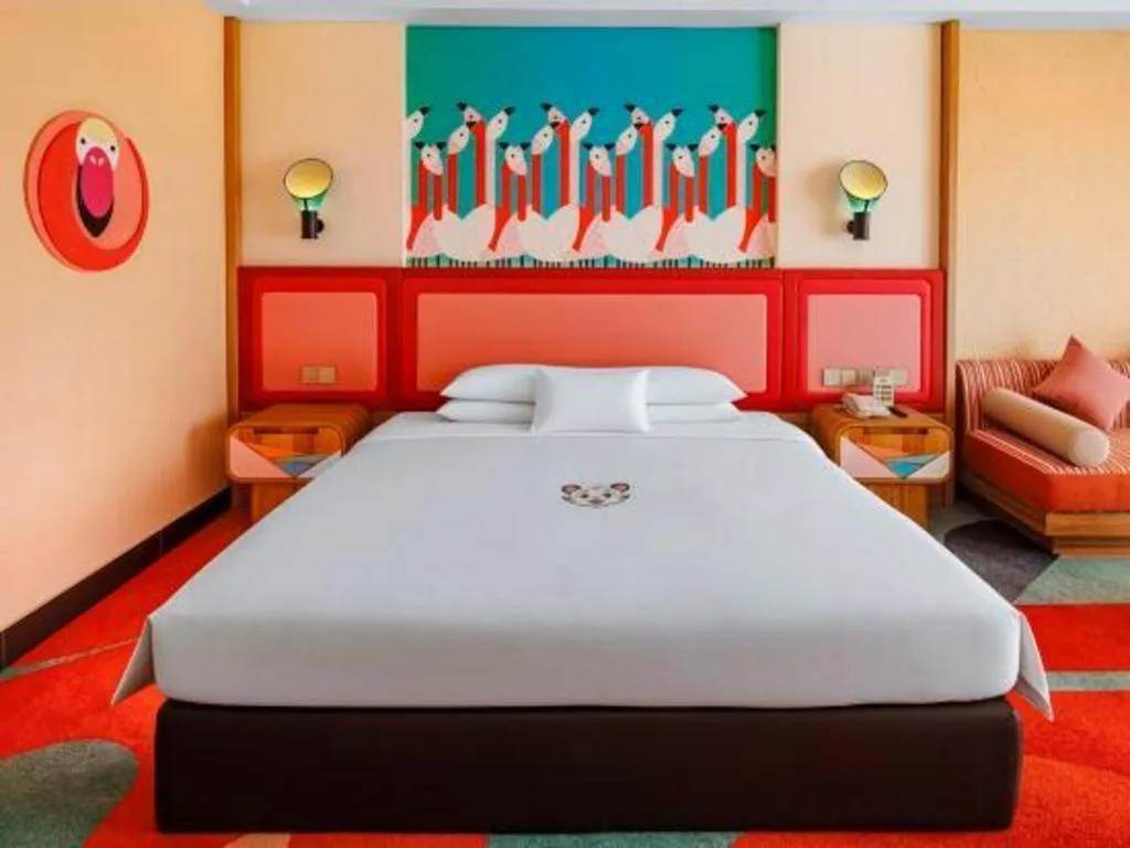 Bed in Chimelong Hotel