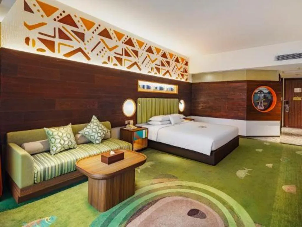 Bed in Chimelong Hotel