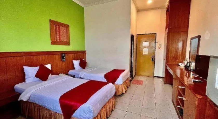 Bed in Garuda Hotel Pontianak