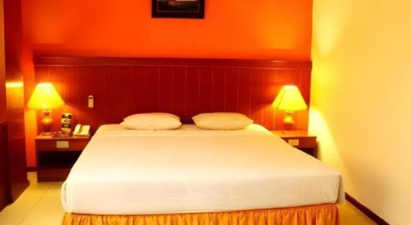 Bed in Garuda Hotel Pontianak