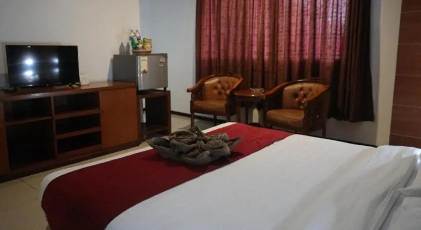 Bed in Garuda Hotel Pontianak