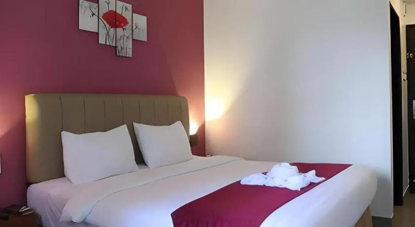 Bed in Garuda Hotel Pontianak