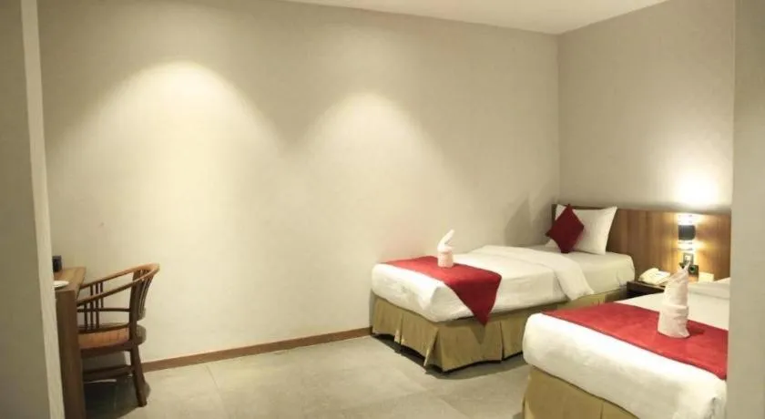 Bed in Garuda Hotel Pontianak