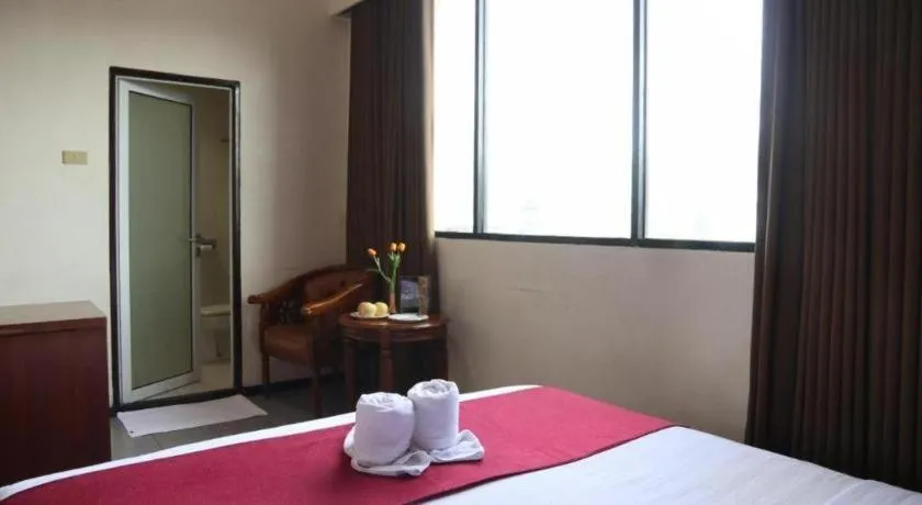 Bed in Garuda Hotel Pontianak