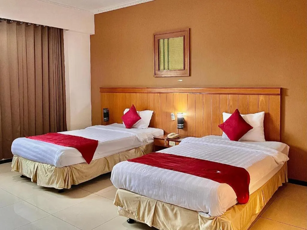 Bed in Garuda Hotel Pontianak