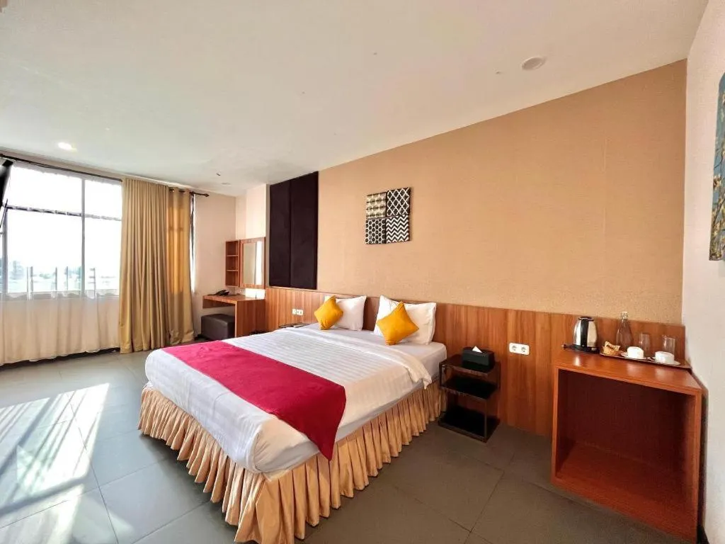 Bed in Garuda Hotel Pontianak