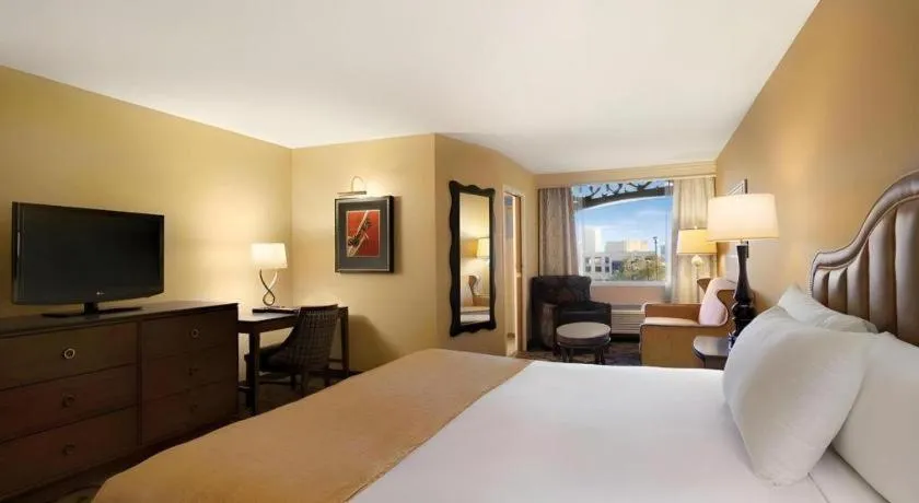 Bed in Orleans Hotel and Casino