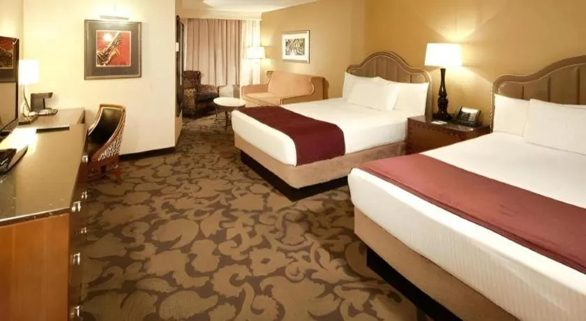 Bed in Orleans Hotel and Casino