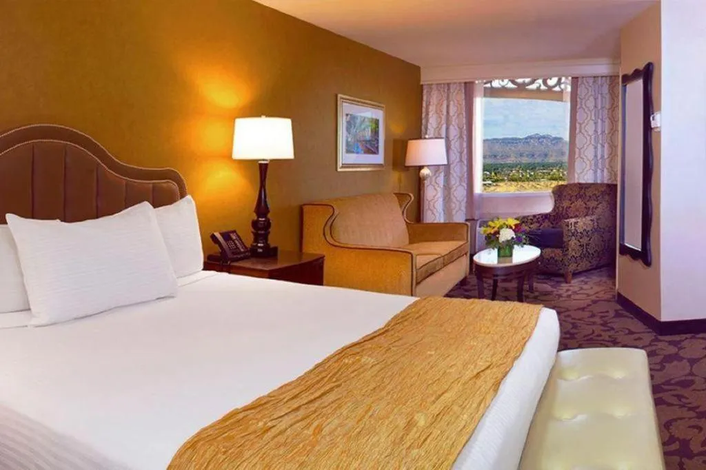 Bed in Orleans Hotel and Casino