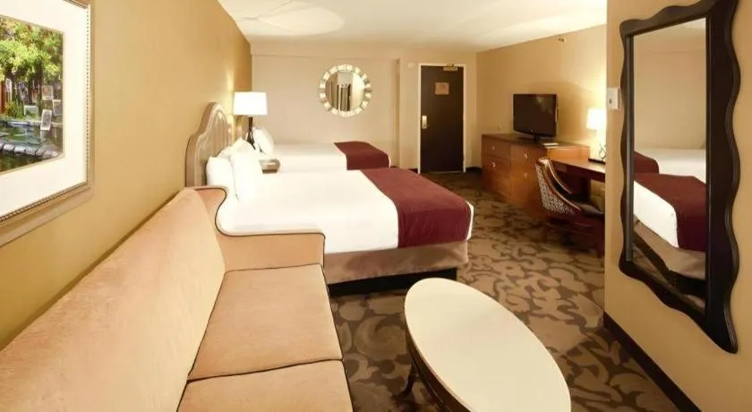 Bed in Orleans Hotel and Casino