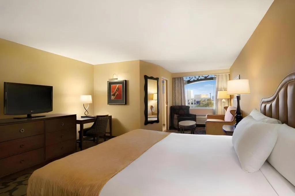 Bed in Orleans Hotel and Casino