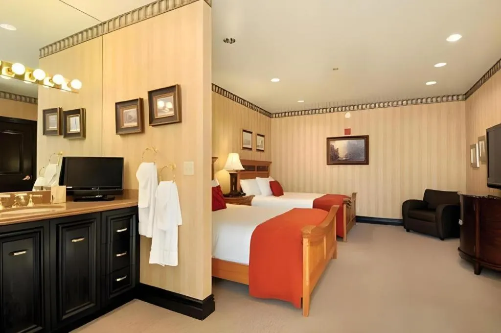 Bed in Orleans Hotel and Casino