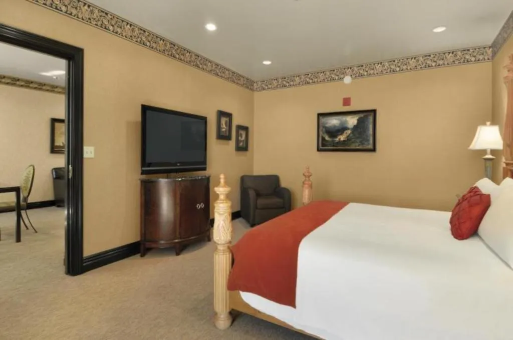 Bed in Orleans Hotel and Casino