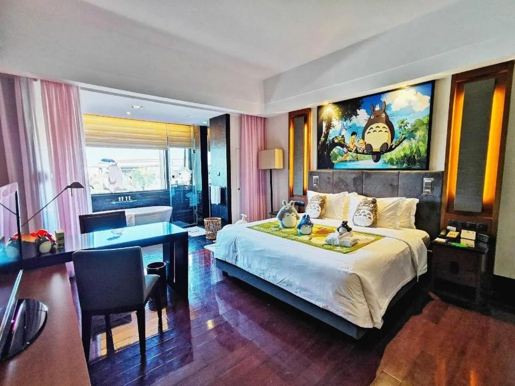 Bed in Worldhotel Grand Dushulake Suzhou