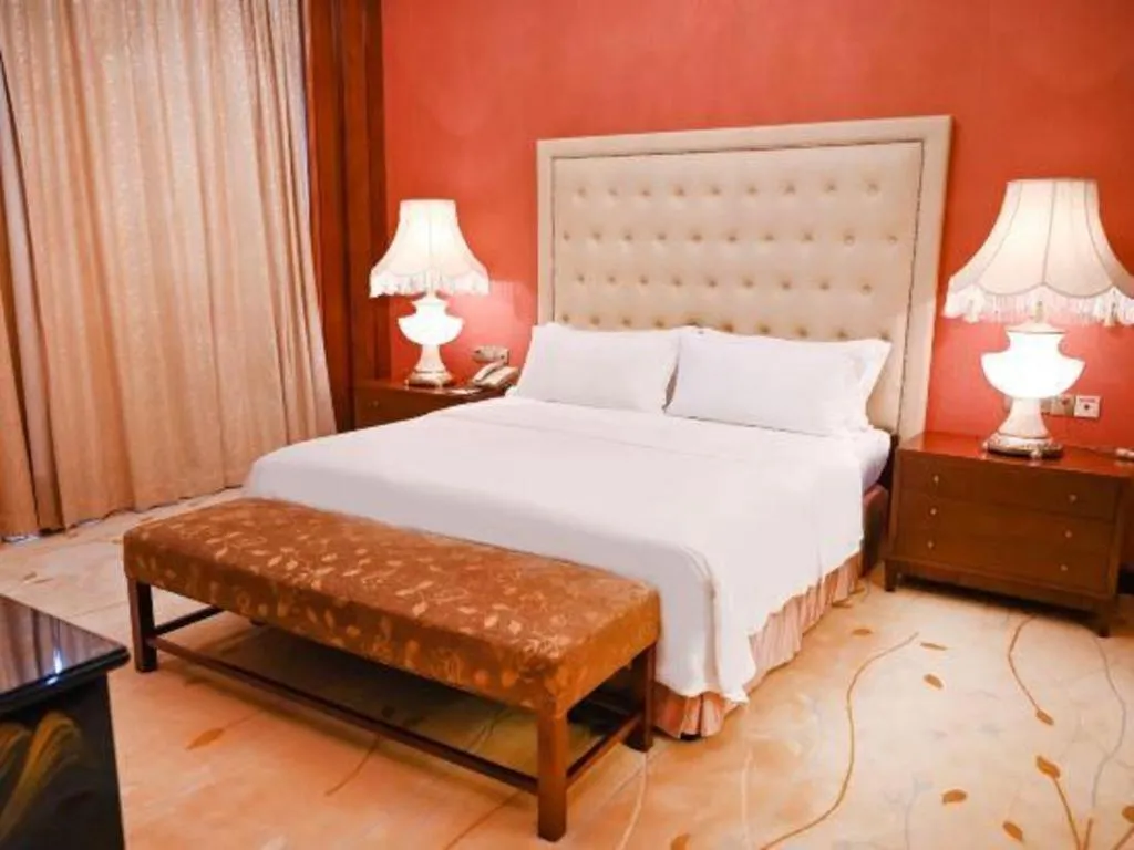 Bed in Royal Tulip Hotel Zhujiajiao Shanghai