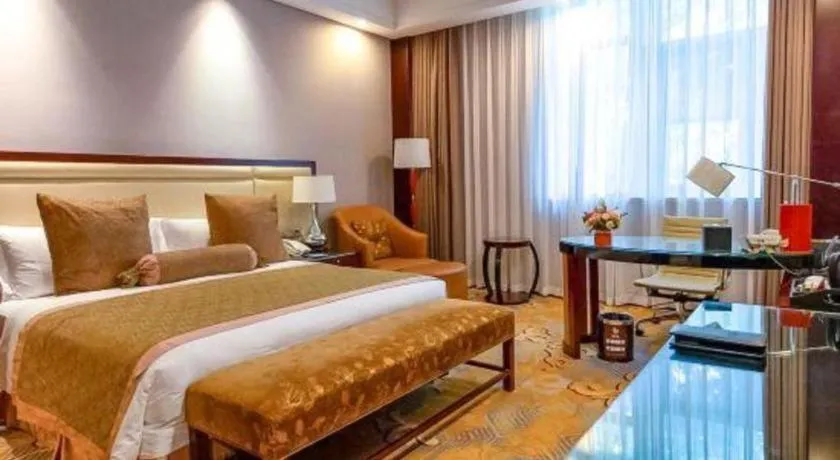 Bed in Royal Tulip Hotel Zhujiajiao Shanghai