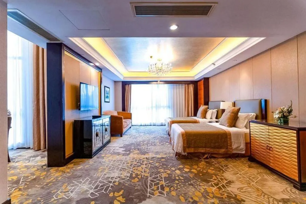 Bed in Royal Tulip Hotel Zhujiajiao Shanghai