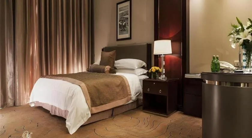 Bed in Royal Tulip Hotel Zhujiajiao Shanghai