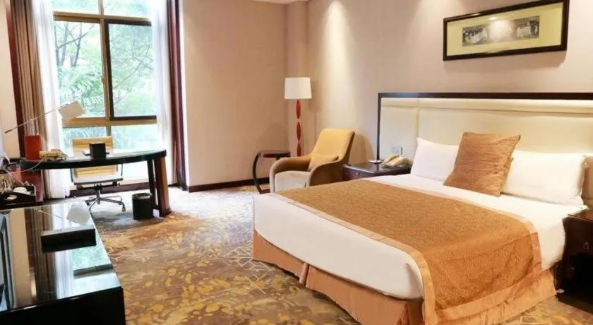 Bed in Royal Tulip Hotel Zhujiajiao Shanghai