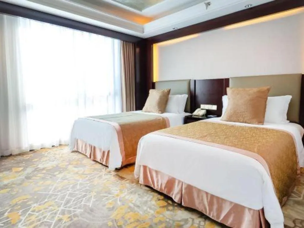 Bed in Royal Tulip Hotel Zhujiajiao Shanghai