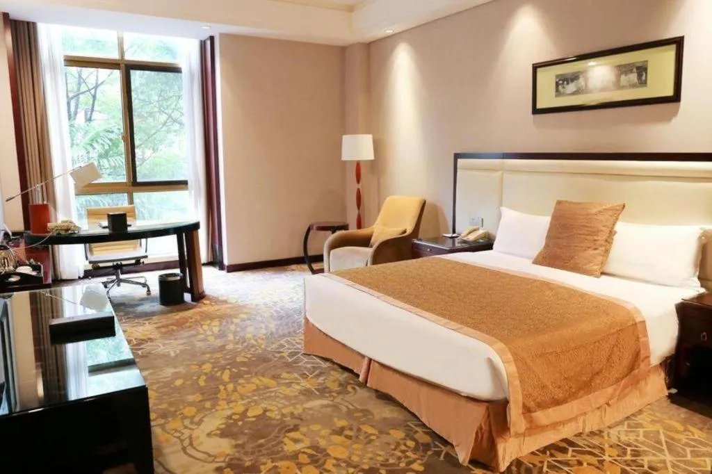 Bed in Royal Tulip Hotel Zhujiajiao Shanghai