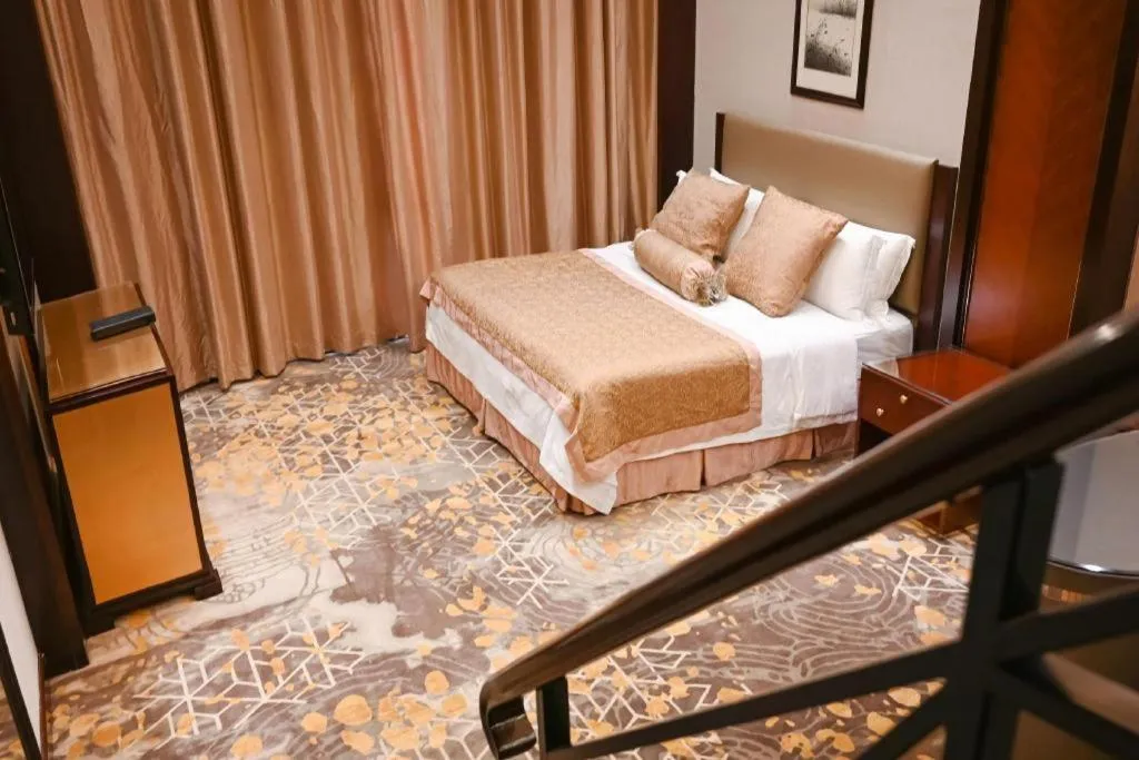 Bed in Royal Tulip Hotel Zhujiajiao Shanghai