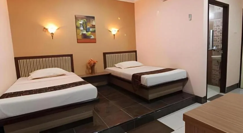 Bed in Patria Palace Hotel