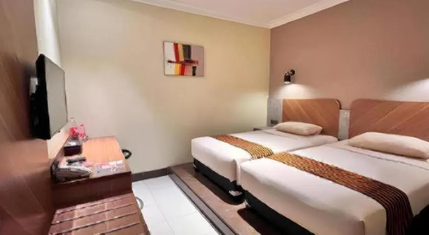 Bed in Patria Palace Hotel