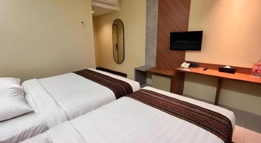 Bed in Patria Palace Hotel