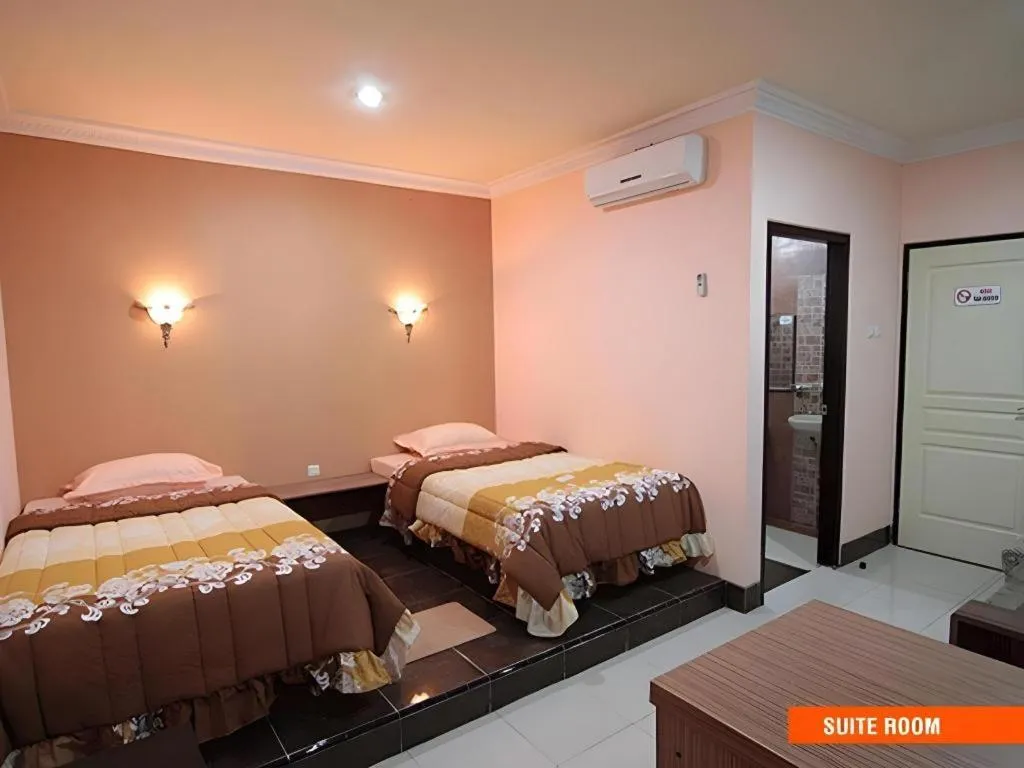 Bed in Patria Palace Hotel