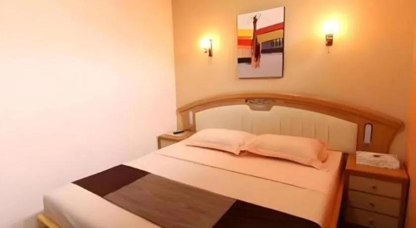 Bed in Patria Palace Hotel