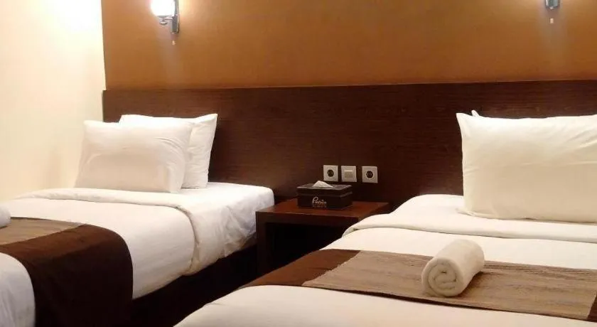 Bed in Patria Palace Hotel