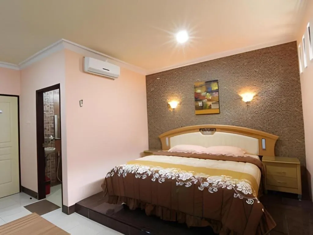 Bed in Patria Palace Hotel